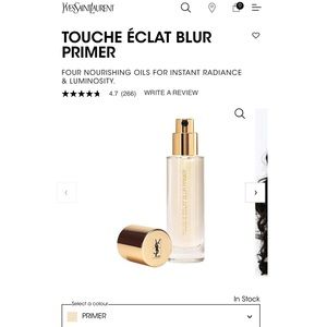 {yves saint laurent} ysl touche éclat blur primer gold